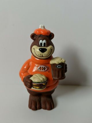 Vintage A & W Root Beer Bear Antenae Topper Kids Toys Meal Prize