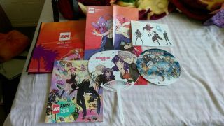 Anime Expo 2019 Swag Bag With Program,  Poster,  2x Hand Fans,  Stickers