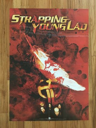 Strapping Young Lad - Official Promo Poster - 33 " X 23 " - Devin Townsend - Syl