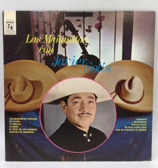 Javier Solis - Las Mananitas Caytronics Lp Record Vinyl Latin