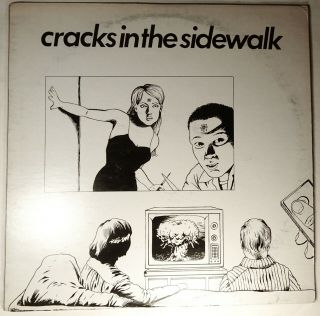 Cracks In The Sidewalk (1980) 12” Ep Alliance Records Black Flag,  Minutemen