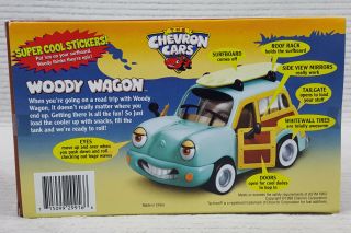 The Chevron Cars 1999 Woody Wagon & C.  C.  Boat ' N Trailer In Package 3