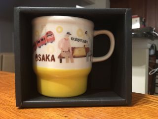 Starbucks Osaka Mug Japan Geography Series 2016 Made In Japan