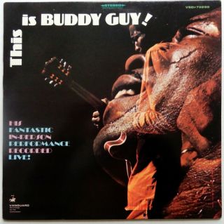 This Is Buddy Guy - Reissue Lp/vinyl - 1987 - Vg,  /vg,  Returns