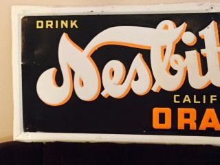 NESBITT ' s California orange Embossed Take Home A Carton Sign 3