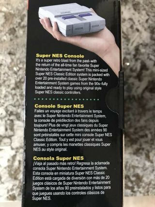 NINTENDO Classic Edition SNES BNIB.  Games. 4