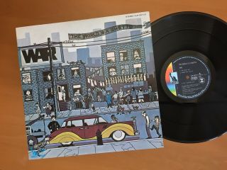 War - The World Is A Ghetto - Japan Vinyl Lp - Llp 80719 - Exvg