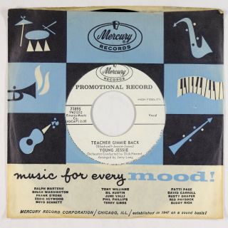 R&b Mod 45 - Young Jessie - Teacher Gimmie Back/my Country Cousin - Mercury Vg,
