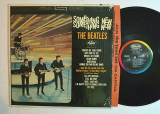 Rock Lp - The Beatles - Something In Shrink Stereo St 2108 Rainbow Band M -