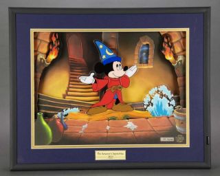 Sorcerer Mickey Mouse Fantasia Aminated Animations Disney Moves Musical Box