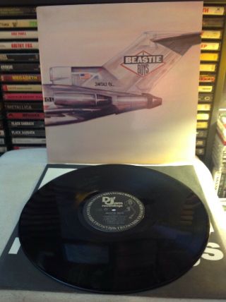 Beastie Boys Licensed To Ill Press Def Jam (c 40238 1986) Gatefold Rare