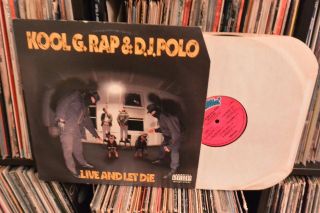 Kool G.  Rap & D.  J.  Polo Rare Hip Hop Lp 