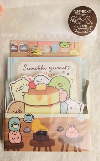 Sumikko Gurashi Letter Set Box Set Menu Pancakes Restaurant Set Hobonichi