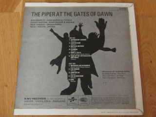 PINK FLOYD PIPER AT THE GATES OF DAWN 2/1 Blue Columbia MONO Stunning AUDIO 3