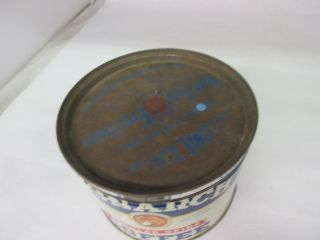 VINTAGE MONARCH BRAND COFFEE TIN ADVERTISING COLLECTIBLE GRAPHICS M - 63 2