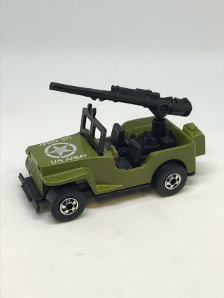 Hot Wheels Gun Slinger Military Jeep Diecast All 26