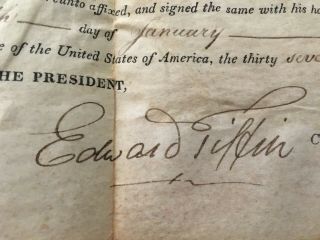 President James Madison signed 1813 Presidential Document during War of 1812 8