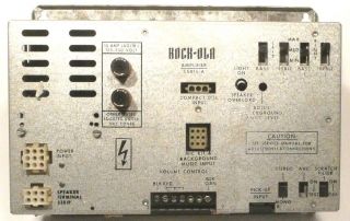Rock - Ola 496 Jukebox : / Amplifier 55015 - A - -