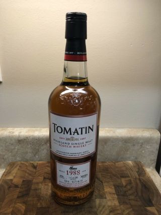 Tomatin Scotch Whisky “1988 Cask “