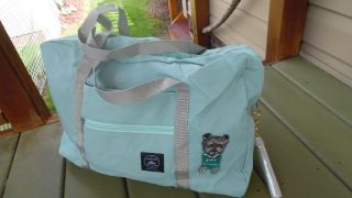 Yorkie Hand Painted Yorkshire Terrier Carry On Luggage Bag/foldable