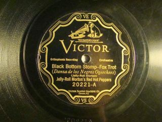 78 : Victor 20221 - Jelly Roll Morton - Black Bottom Stomp /the Chant E