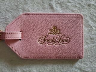 Sandy Lane Pink Luggage Tag
