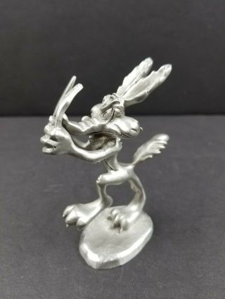 Rawcliffe Pewter Warner Bros Looney Tunes Wile E Coyote Figure Running 1994