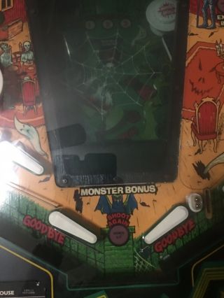 Gottlieb Haunted House Pinball Machine Arcade Game Coin Op 80s USA 10