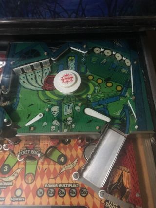 Gottlieb Haunted House Pinball Machine Arcade Game Coin Op 80s USA 11