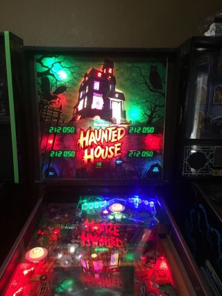 Gottlieb Haunted House Pinball Machine Arcade Game Coin Op 80s Usa
