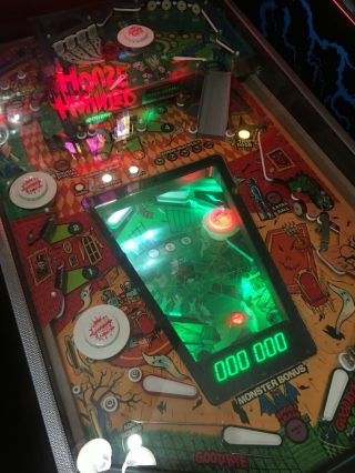 Gottlieb Haunted House Pinball Machine Arcade Game Coin Op 80s USA 5