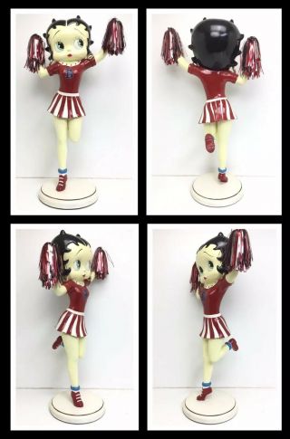 2002 Betty Boop Cheerleader Statue Figure 3 