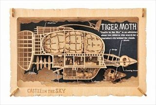 Laputa: Castle In The Sky Tiger Moth No.  Paper Theater