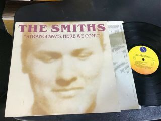 Nm The Smiths " Strangeways,  Here We Come " Lp Sire 1st Pressing W/ Inner