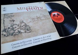 Vivaldi: Violin Concertos - Nathan Milstein Columbia Sax 5264 Ed1 Lp