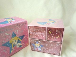 Kei Sailor Moon Chest Desk Chest Pink Stars