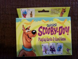 Scooby Doo 2001 Playing Cards And Card Game