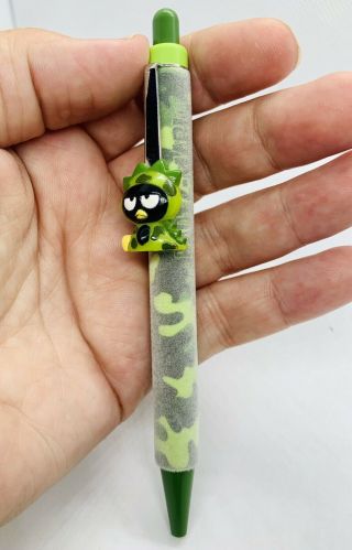 Vintage Sanrio Pen Rare Badtz Maru 1999 Camouflage