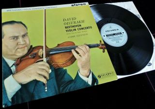 Beethoven: Violin Concerto - David Oistrakh / Cluytens Columbia Sax 2315 Ed1