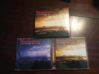 Renaissance Live At The Bbc/sight And Sound/ Cd And Dvd/annie Haslam/uk Pressing