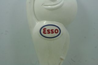 Vintage ESSO White Oil Drop Boy Plastic Bank - 7 