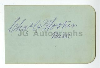 James A.  Garfield - 20th U.  S.  President - Authentic Autograph 2