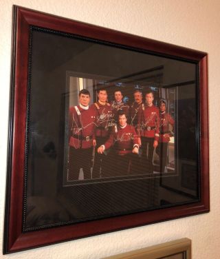 Star Trek Autograph 7 Cast Members.  Guaranteed Authentic.