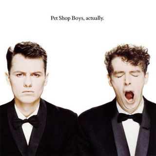 Pet Shop Boys Actually (1987 Us Hole - Punched Promo Lp W/picture Sleeve)