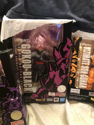 SDCC 2019 TAMASHII NATIONS S.  H.  FIGUARTS Exclusives DRAGON BALL Z Set Of 4 3
