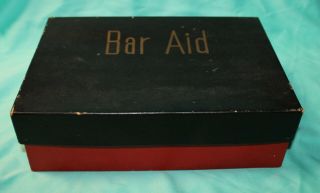 Vintage Metal Bar Aid Cocktail Mixed Drink Guide 80 Recipes Roll Bar Japan White 2