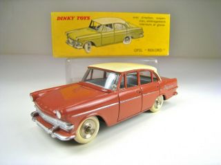 Dinky Toys 554 Opel Rekord Sedan Made In France Near