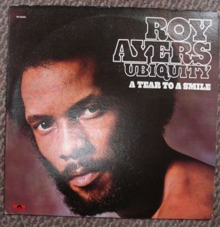 Roy Ayers A Tear To A Smile Lp 33rpm Polydor Ex/nm Pd 6046