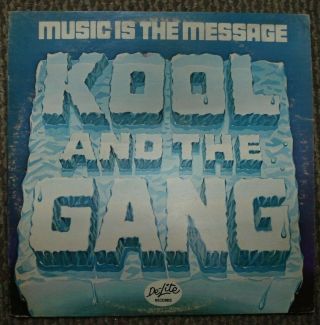 Kool & The Gang Music Is The Message Vinyl Lp De - Lite Vg,  /nm De - P - 2011