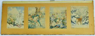 4 Watercolor Painting Fantasy Illustrations1929 R (Rudolf) Blum 8